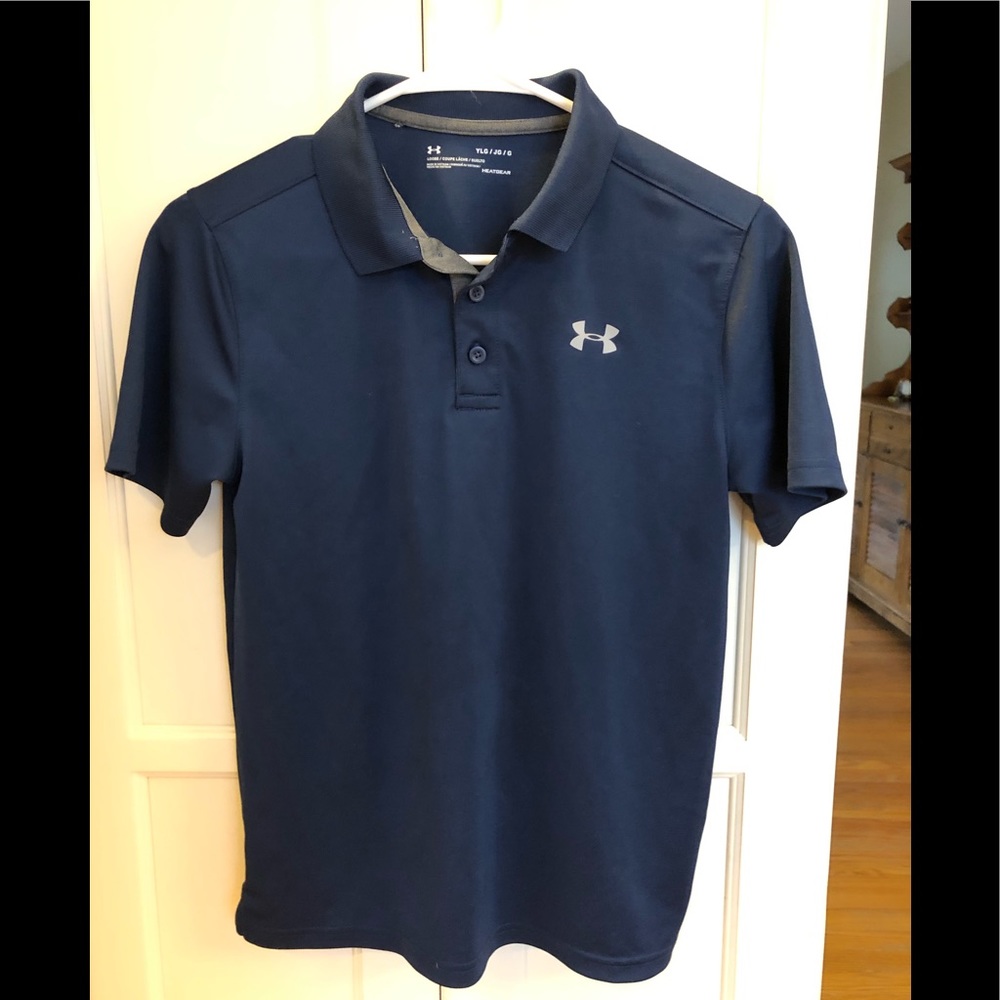 Under Armor boys heat gear polo